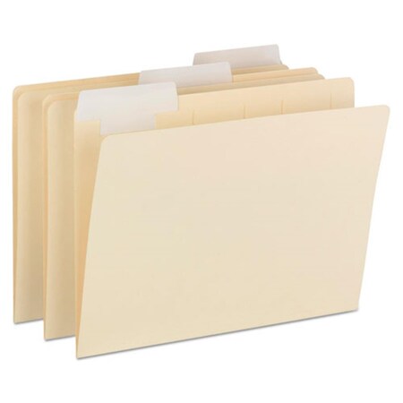 Pen2Paper Smead Manufacturing  FlexiFolder Heavy Folders with Movable Tabs - Manila PE2771346